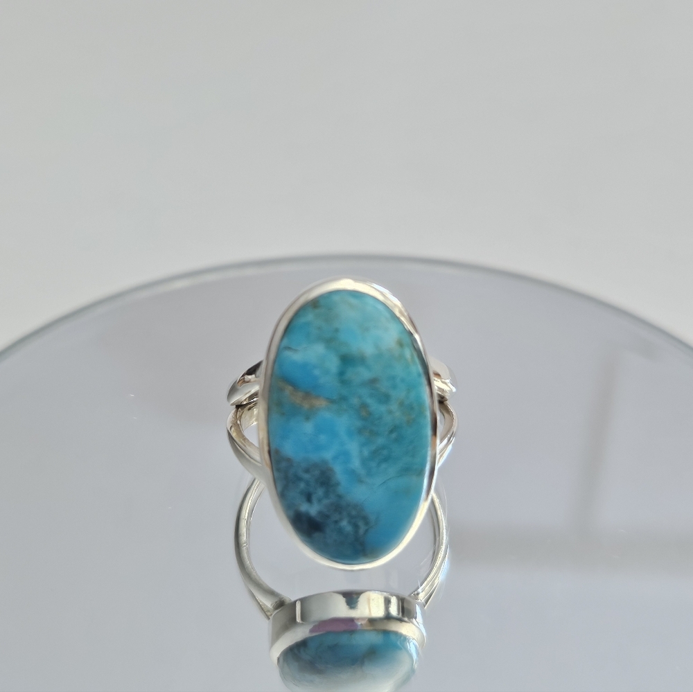 Kingman Turquoise Oval Ring